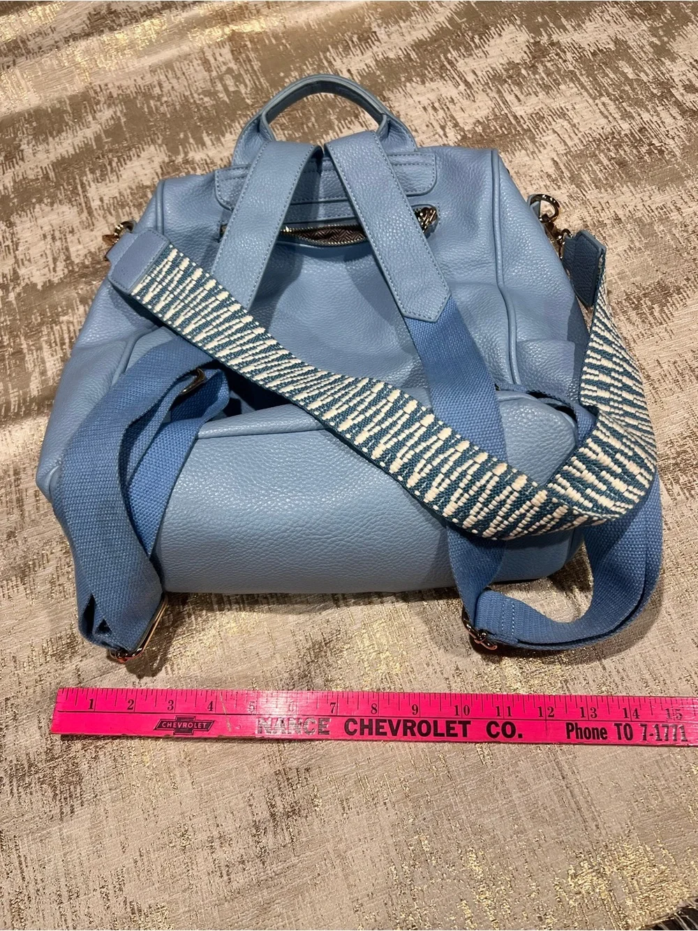Urban Expressions Light Blue Women's  Backpack - Unbranded